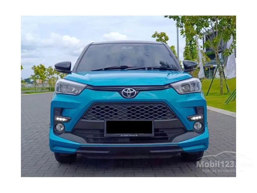Jual Mobil Toyota Raize 2021 GR Sport TSS 1.0 di DKI Jakarta Automatic Wagon Biru Rp 225.000.000