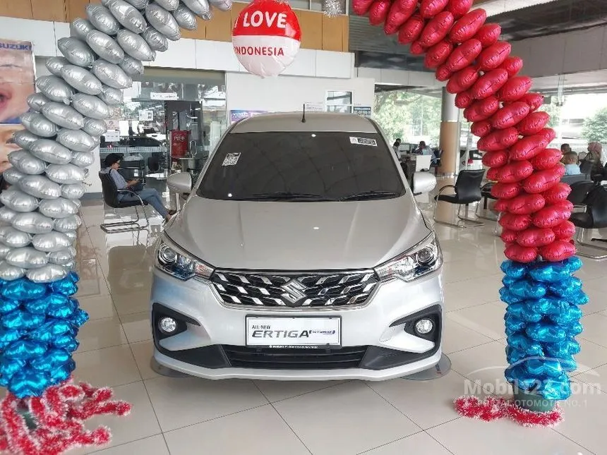 Jual Mobil Suzuki Ertiga 2024 GX Hybrid 1.5 di Banten Automatic MPV Silver Rp 241.700.000
