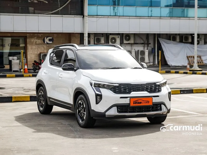 Jual Mobil KIA Sonet 2024 Ultimate (2 Tone) 1.5 di DKI Jakarta Automatic SUV Putih Rp 290.000.000