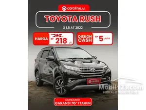 2022 Toyota Rush 1.5 G SUV