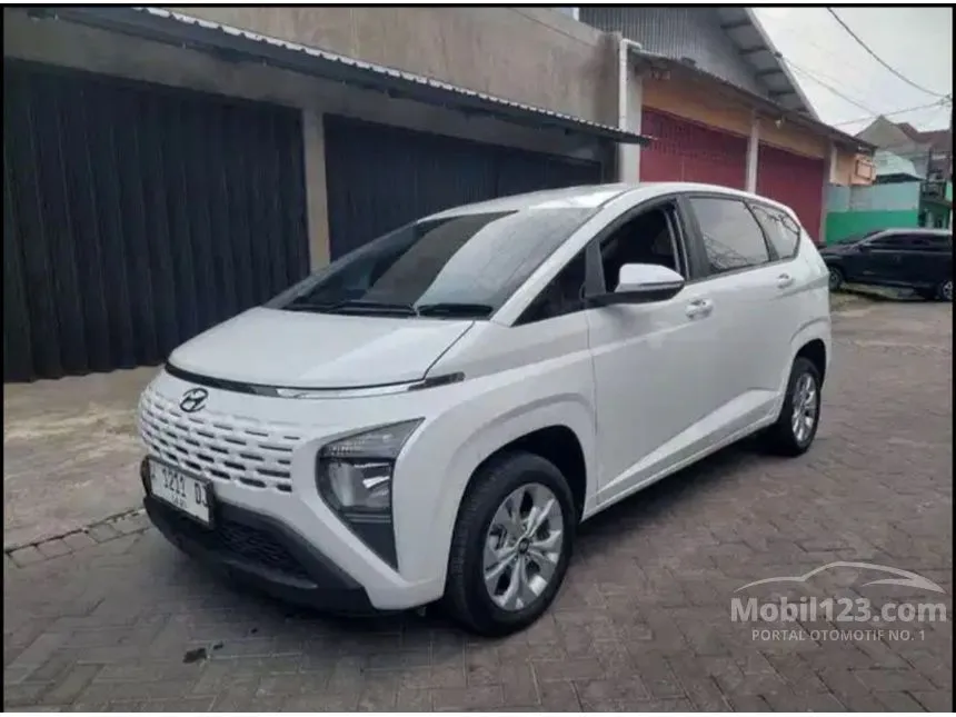 Jual Mobil Hyundai Stargazer 2024 Active 1.5 di Jawa Timur Automatic MPV Putih Rp 215.000.000