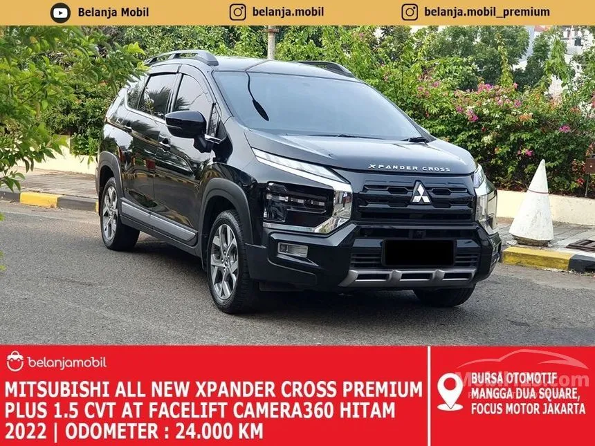 Jual Mobil Mitsubishi Xpander 2022 CROSS Premium Package 1.5 di DKI Jakarta Automatic Wagon Hitam Rp 265.000.000