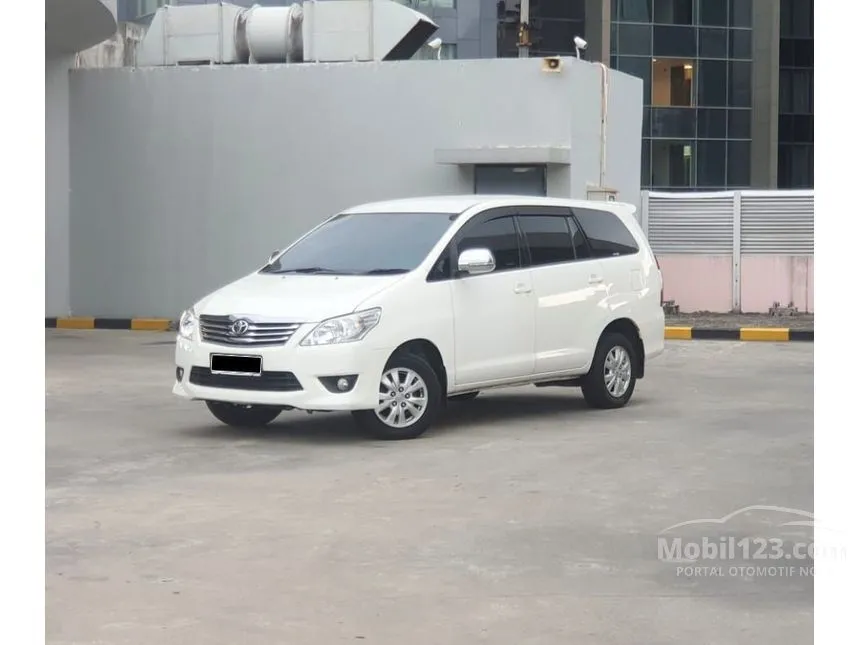 Jual Mobil Toyota Kijang Innova 2013 G 2.5 di DKI Jakarta Automatic MPV Putih Rp 195.000.000