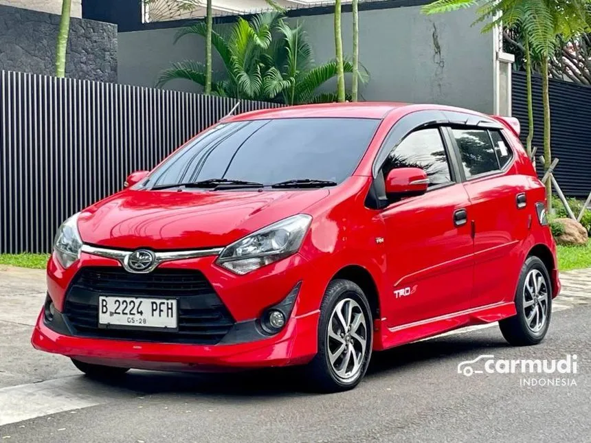 Jual Mobil Toyota Agya 2018 G 1.2 di DKI Jakarta Automatic Hatchback Merah Rp 118.000.000