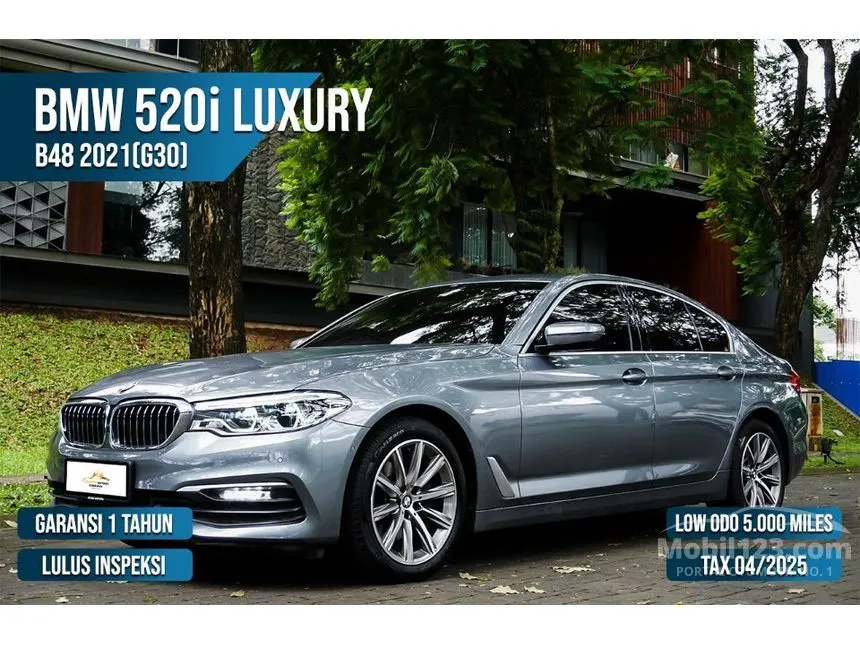 Jual Mobil BMW 520i 2020 Luxury 2.0 di Banten Automatic Sedan Abu