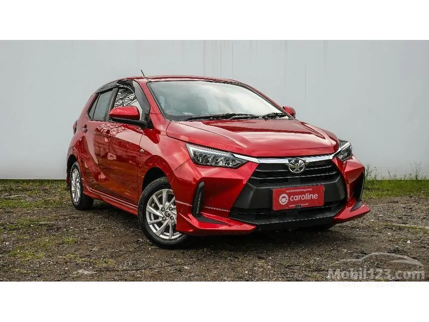 Jual Mobil Toyota Agya 2023 G 1.2 di Jawa Barat Automatic Hatchback Merah Rp 151.000.000