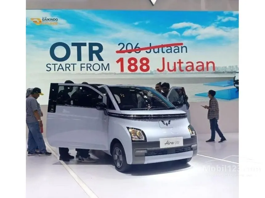 Jual Mobil Wuling EV 2024 Air ev Long Range di DKI Jakarta Automatic Hatchback Lainnya Rp 260.000.000