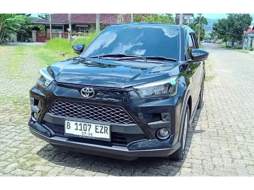 Jual Mobil Toyota Raize 2023 G 1.2 di Lampung Automatic Wagon Hitam Rp 205.000.000