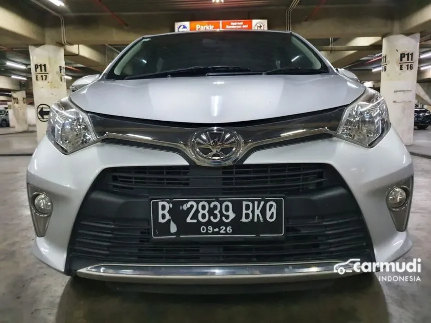 Jual Mobil Toyota Calya 2016 G 1.2 di DKI Jakarta Automatic MPV Silver Rp 99.000.000