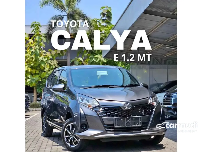Jual Mobil Toyota Calya 2024 E 1.2 di DKI Jakarta Manual MPV Abu
