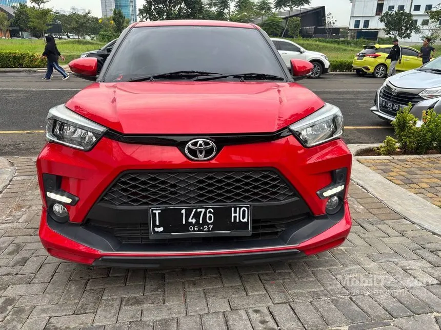 Jual Mobil Toyota Raize 2022 GR Sport 1.0 di Jawa Barat Automatic Wagon Merah Rp 205.000.000