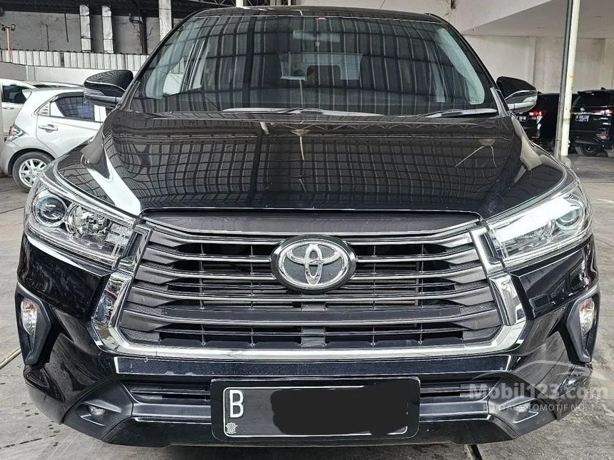 Jual Mobil Toyota Kijang Innova 2021 V 2.4 di DKI Jakarta Manual MPV Hitam Rp 365.000.000