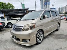 2003 Toyota Alphard 3.0 MZ-G, Power Door, Power Boot, Sun Roof, Leather Seats, One Malay Lady Owner