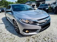 2018 Honda Civic 1.8 S Sedan #LOW MILEAGE #KEYLESS PUSH START #TIPTOP CONDITION #1YEAR WARRANTY
