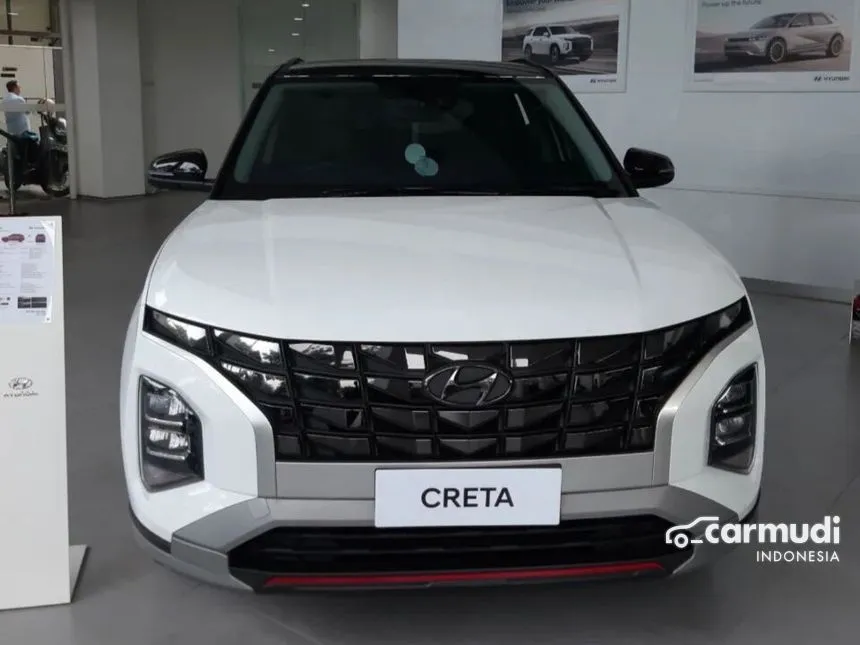 Jual Mobil Hyundai Creta 2024 Prime 1.5 di DKI Jakarta Automatic Wagon Putih Rp 379.800.000