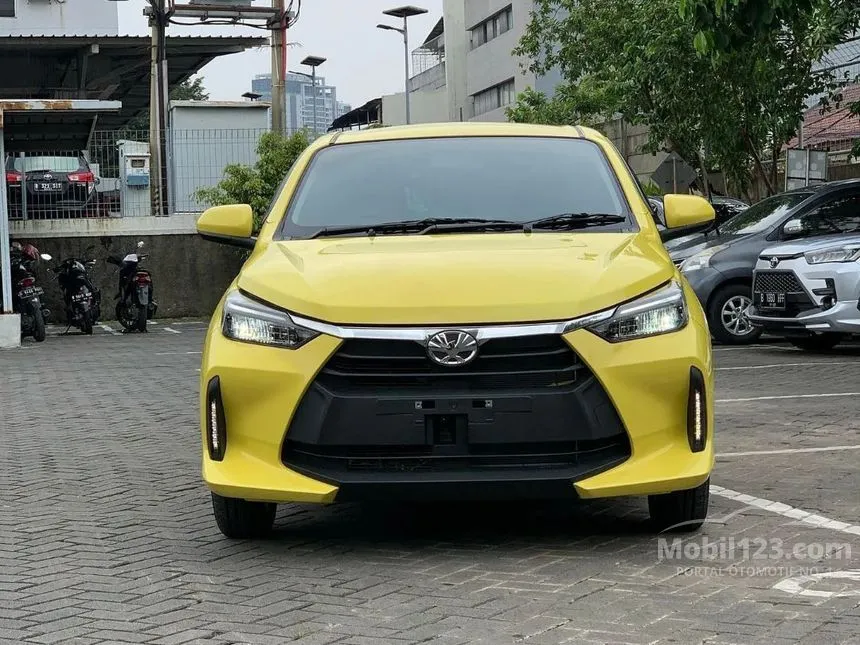 Jual Mobil Toyota Agya 2024 G 1.2 di Banten Automatic Hatchback Kuning Rp 178.400.000
