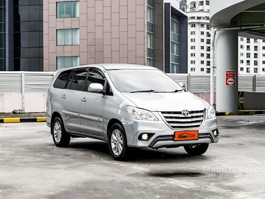 Jual Mobil Toyota Kijang Innova 2015 G 2.0 di DKI Jakarta Automatic MPV Silver Rp 160.000.000