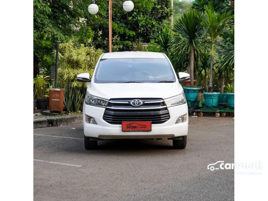 Jual Mobil Toyota Kijang Innova 2016 G 2.4 di DKI Jakarta Automatic MPV Putih Rp 297.000.000