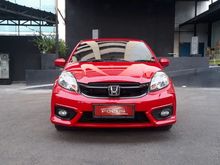Honda Brio 1.2 Satya E Cvt AT 2018 Merah Km.30rb Record