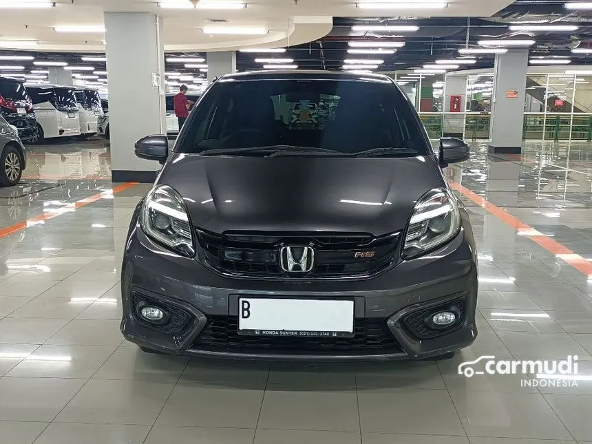 Jual Mobil Honda Brio 2017 RS 1.2 di DKI Jakarta Automatic Hatchback Abu