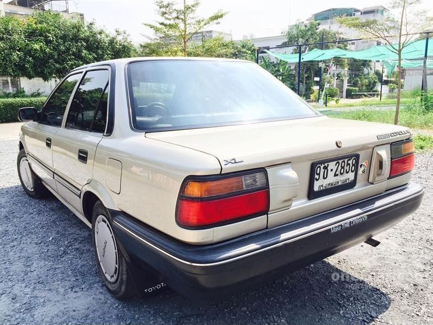 Toyota Corolla 1990 XL 1.3 in กรุงเทพและปริมณฑล Manual Sedan สีน้ำตาล ...