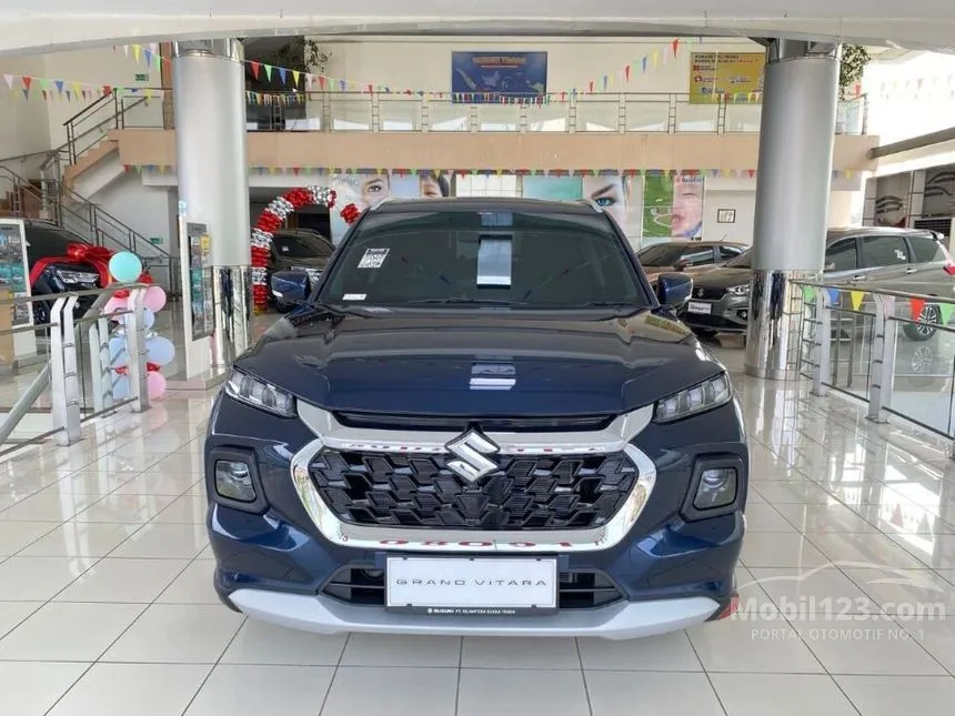 Jual Mobil Suzuki Grand Vitara 2024 MHEV GX 1.5 di Jawa Barat Automatic SUV Biru Rp 320.000.000