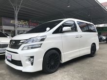 2014 Toyota Vellfire 2.4 (ปี 08-14) Z G EDITION Wagon AT