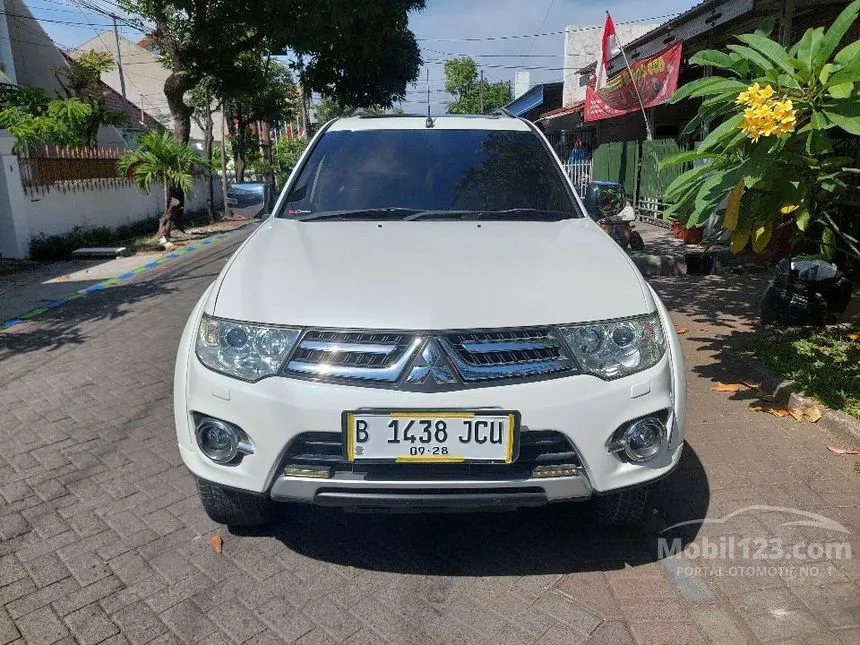 Jual Mobil Mitsubishi Pajero Sport 2014 Dakar 2.5 di Jawa Timur Automatic SUV Putih Rp 265.000.000