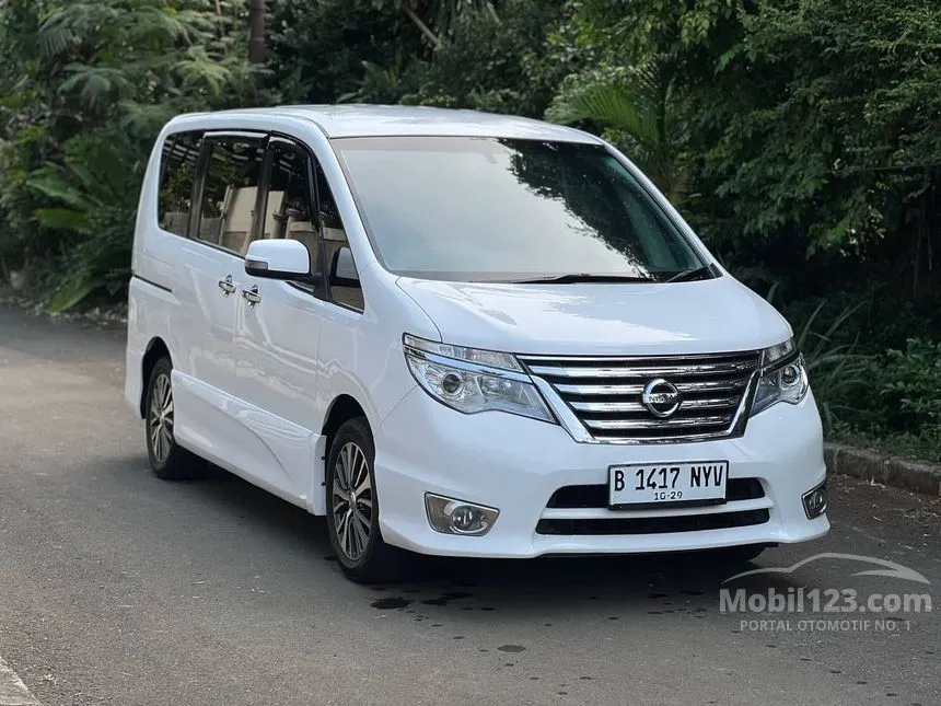 Jual Mobil Nissan Serena 2017 Highway Star 2.0 di DKI Jakarta Automatic MPV Putih Rp 178.000.000