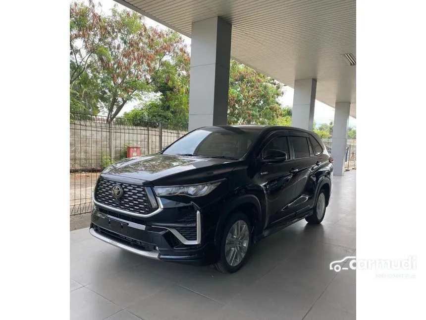 Jual Mobil Toyota Kijang Innova Zenix 2024 Q HV TSS Modellista 2.0 di Banten Automatic Wagon Hitam Rp 615.600.000