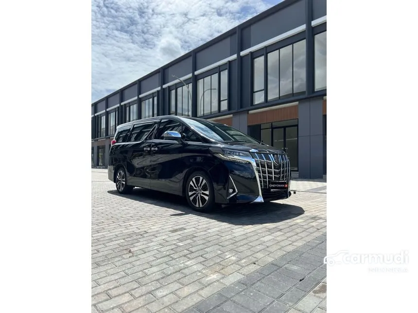 Jual Mobil Toyota Alphard 2018 G 2.5 di Banten Automatic MPV Hitam Rp 734.000.000