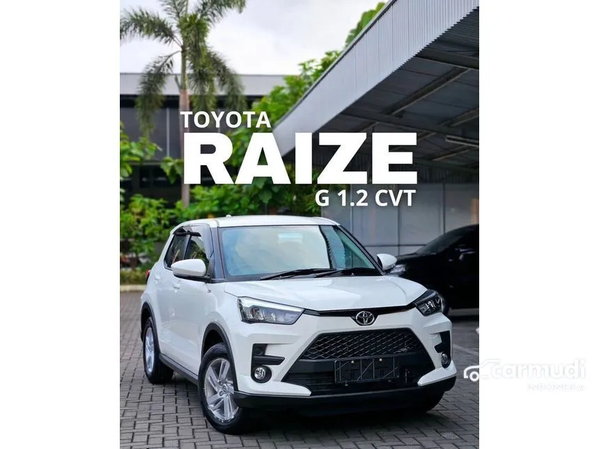 Jual Mobil Toyota Raize 2024 G 1.2 di Banten Automatic Wagon Lainnya Rp 227.900.000