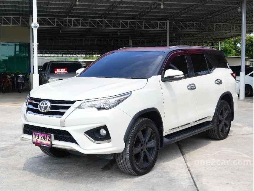 2016 Toyota FORTUNER TRD Sportivo (White+Backtop) SUV