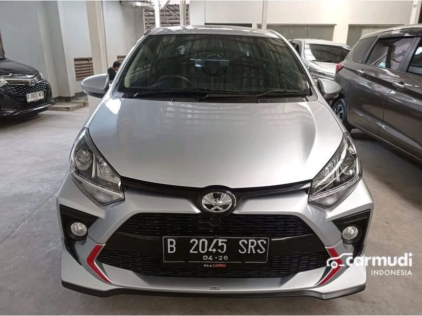 Jual Mobil Toyota Agya 2021 TRD 1.2 di Banten Automatic Hatchback Silver Rp 137.000.000