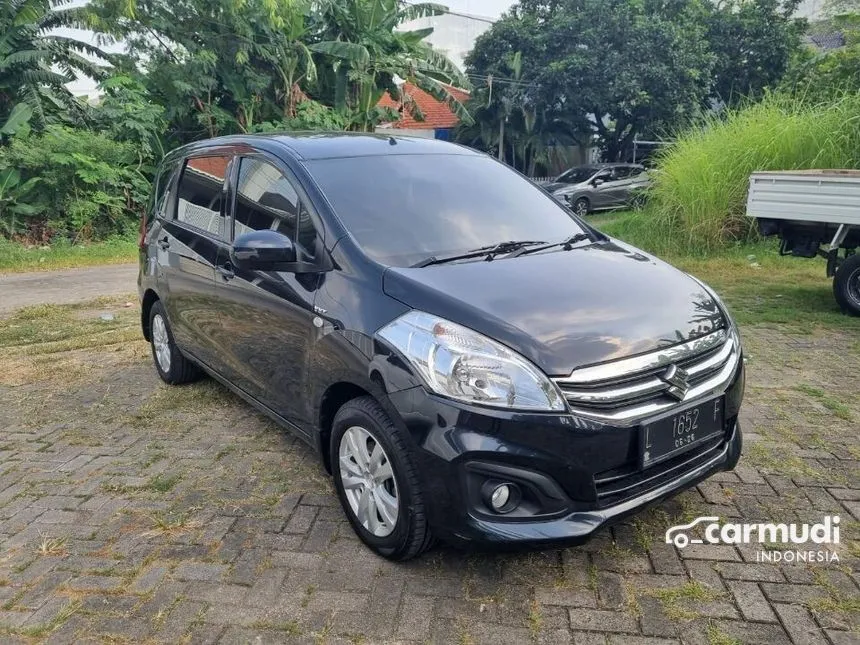 Jual Mobil Suzuki Ertiga 2015 GL 1.4 di Jawa Timur Automatic MPV Hitam Rp 140.000.000