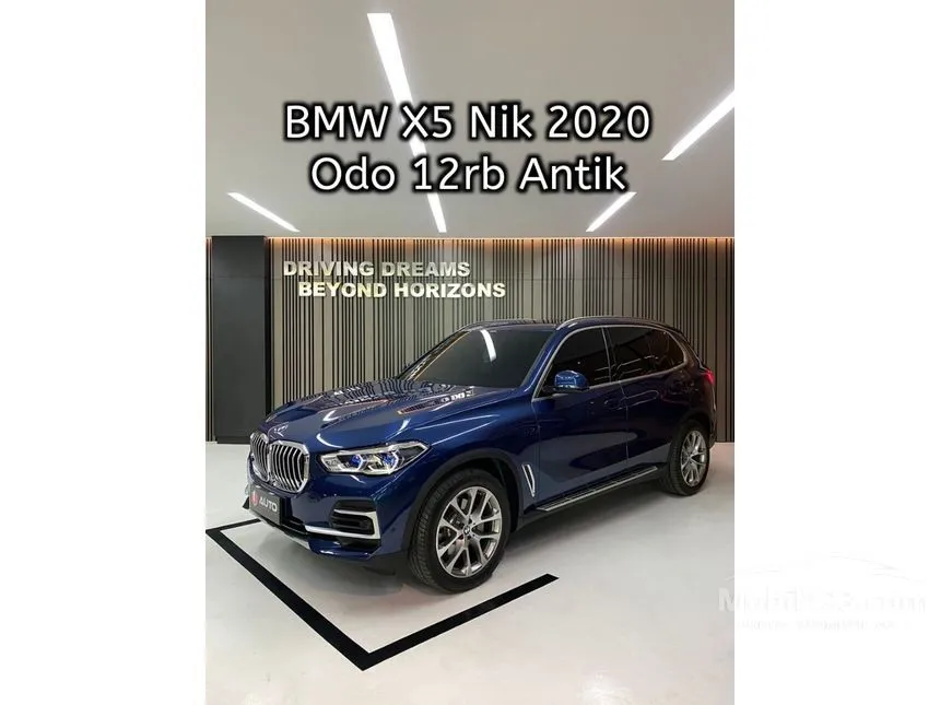 BMW X5 2020 xDrive40i xLine 3.0 di DKI Jakarta Automatic SUV Biru