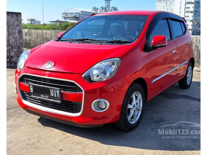 Jual Mobil Daihatsu Ayla 2017 X 1.0 di DKI Jakarta Manual Hatchback Merah Rp 83.000.000
