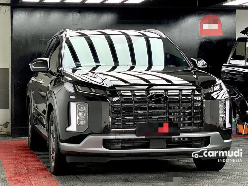 Jual Mobil Hyundai Palisade 2023 Signature 2.2 di Banten Automatic Wagon Hitam Rp 875.000.000