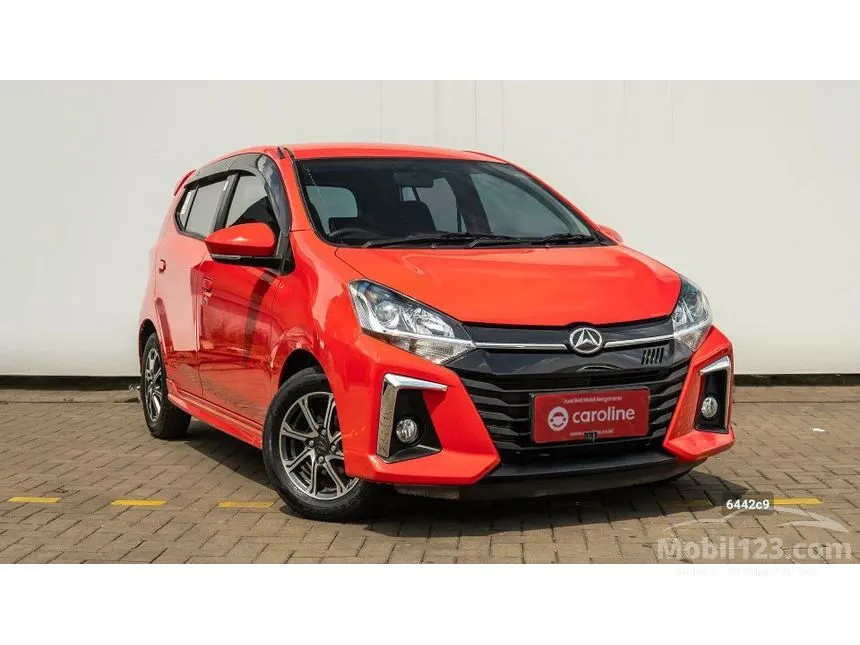 Jual Mobil Daihatsu Ayla 2022 R 1.2 di Jawa Barat Automatic Hatchback Merah Rp 128.000.000