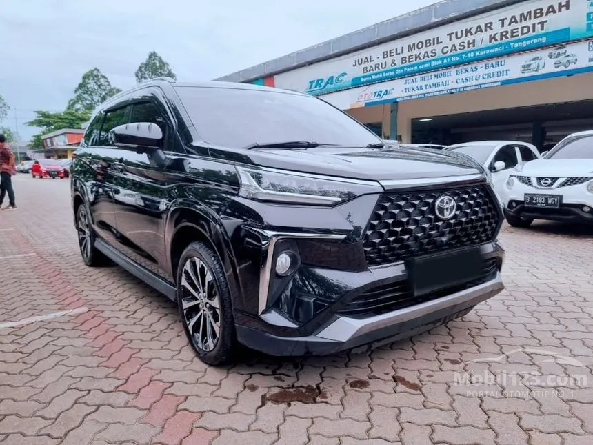 Jual Mobil Toyota Veloz 2022 Q TSS (Non Premium Color) 1.5 di Banten Automatic MPV Hitam Rp 234.500.000