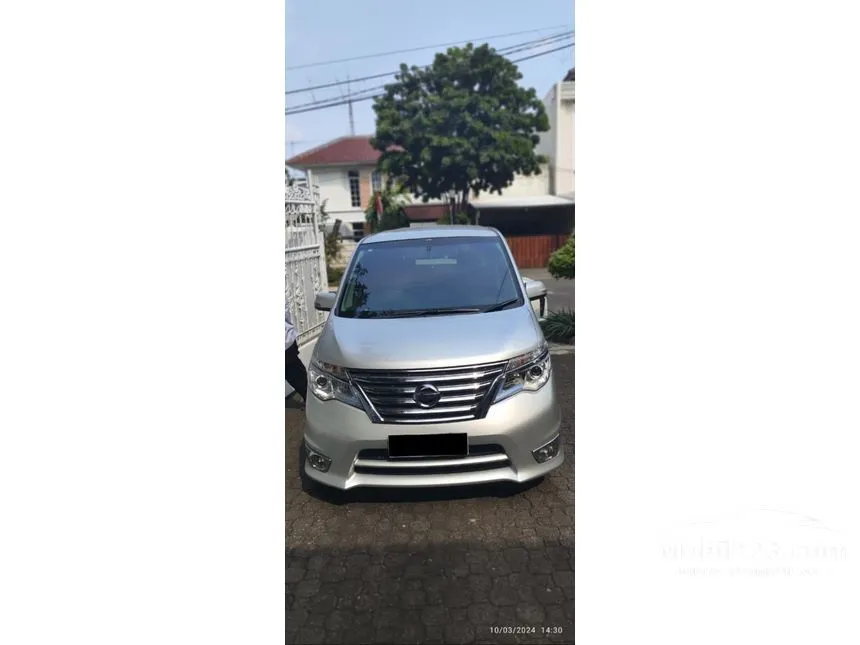 Jual Mobil Nissan Serena 2016 Highway Star 2.0 di DKI Jakarta Automatic MPV Silver Rp 190.000.000
