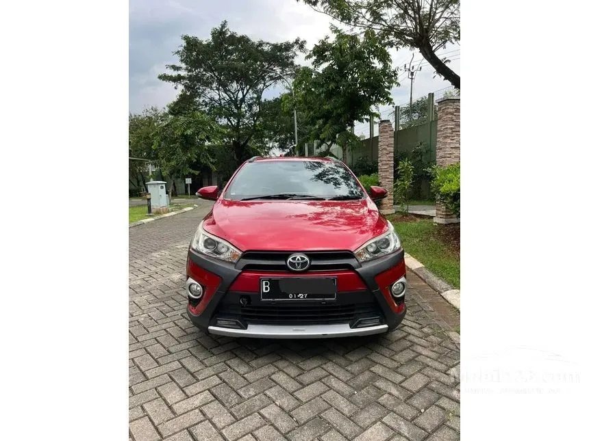 Jual Mobil Toyota Yaris 2016 TRD Sportivo 1.5 di Banten Automatic Hatchback Merah Rp 178.000.000