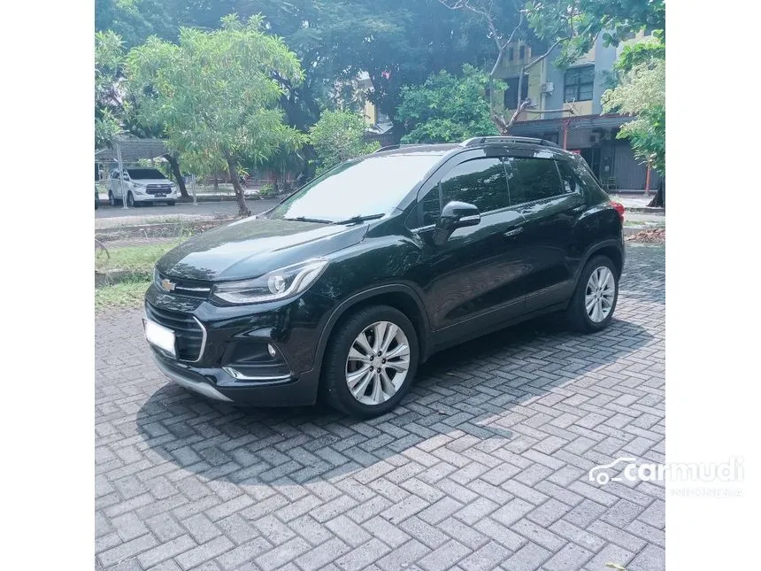 Jual Mobil Chevrolet TRAX 2018 Premier 1.4 di Banten Automatic SUV Hitam Rp 169.000.000