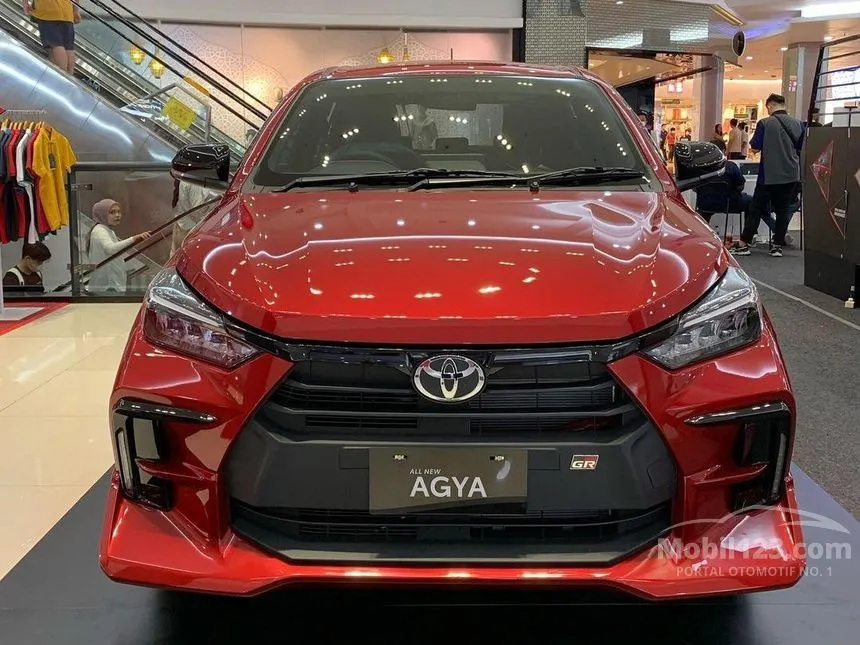 Jual Mobil Toyota Agya 2023 GR Sport 1.2 di DKI Jakarta Automatic Hatchback Marun Rp 219.300.000