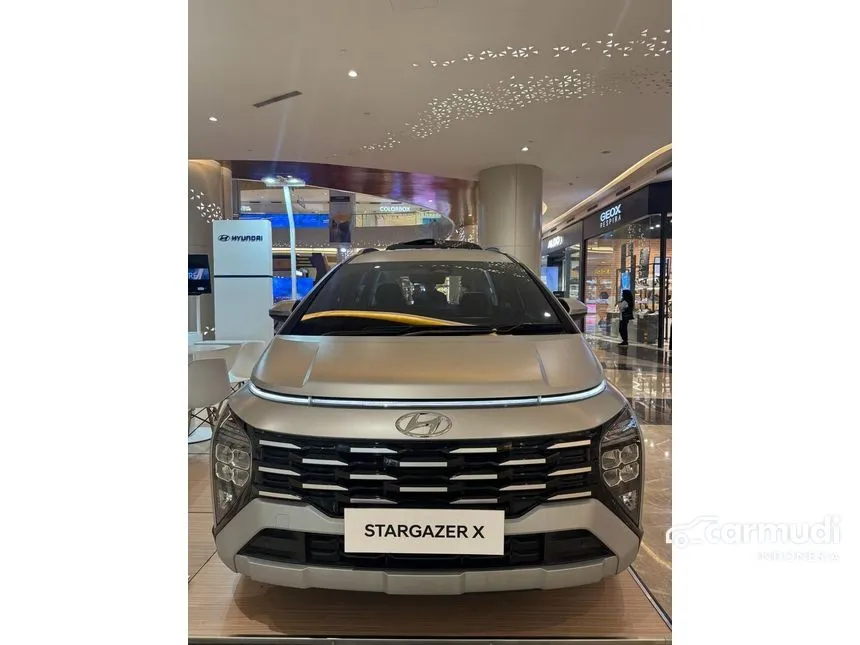 Jual Mobil Hyundai Stargazer X 2023 Prime 1.5 di Banten Automatic Wagon Silver Rp 305.400.000