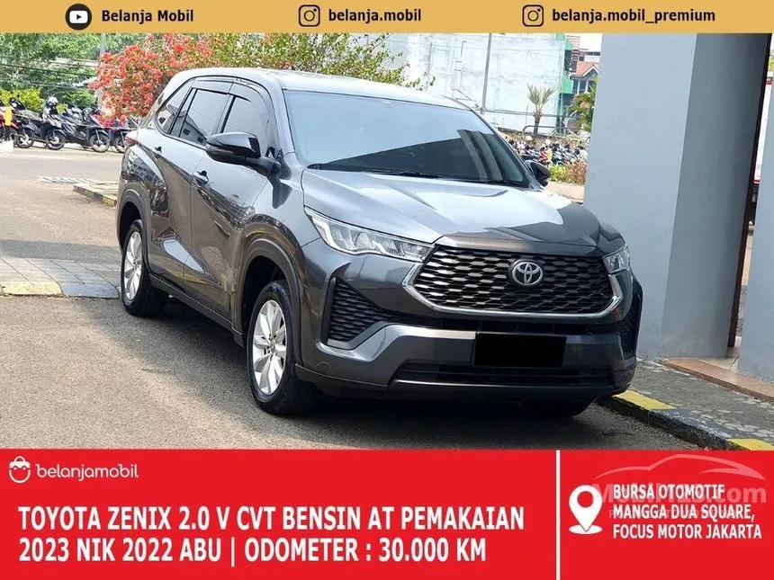 Jual Mobil Toyota Kijang Innova Zenix 2022 V (Non Premium Color) 2.0 di DKI Jakarta Automatic MPV Abu
