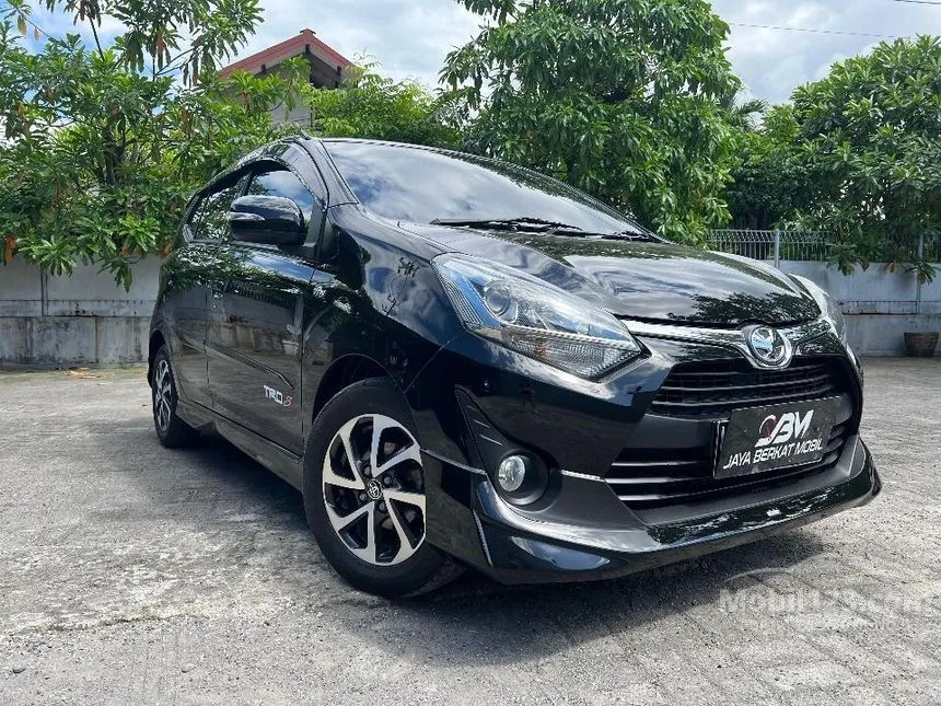 Jual Mobil Toyota Agya 2018 TRD 1.2 di Jawa Timur Automatic Hatchback Hitam Rp 140.000.000