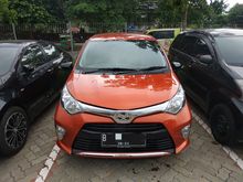 2018 Toyota Calya 1.2 G MT Manual Orange Murah terawat Spesial