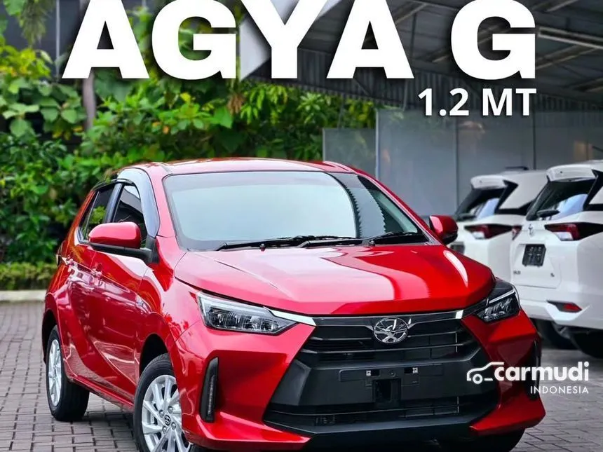 Jual Mobil Toyota Agya 2024 G 1.2 di DKI Jakarta Manual Hatchback Merah Rp 180.900.000