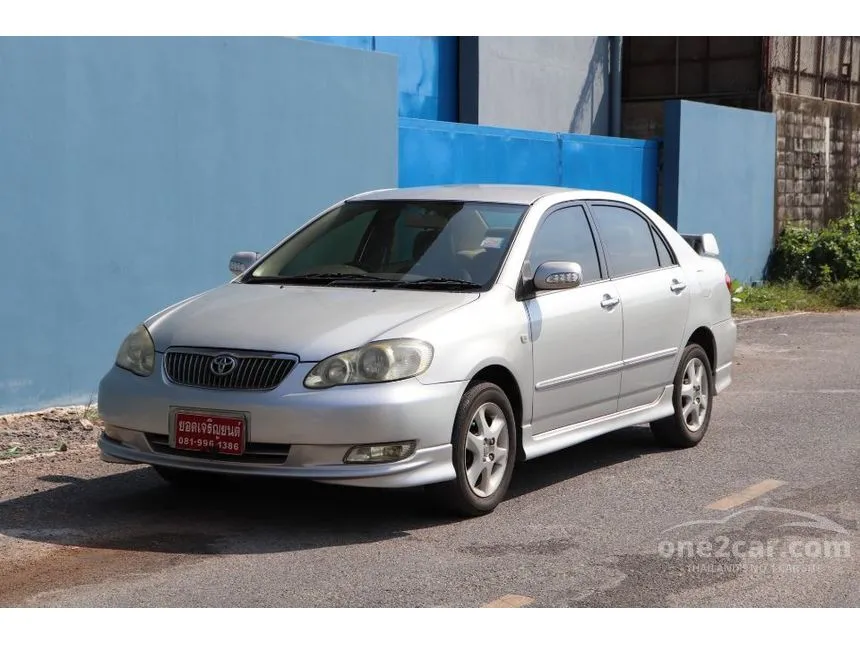 2005 Toyota Corolla Altis E Sedan
